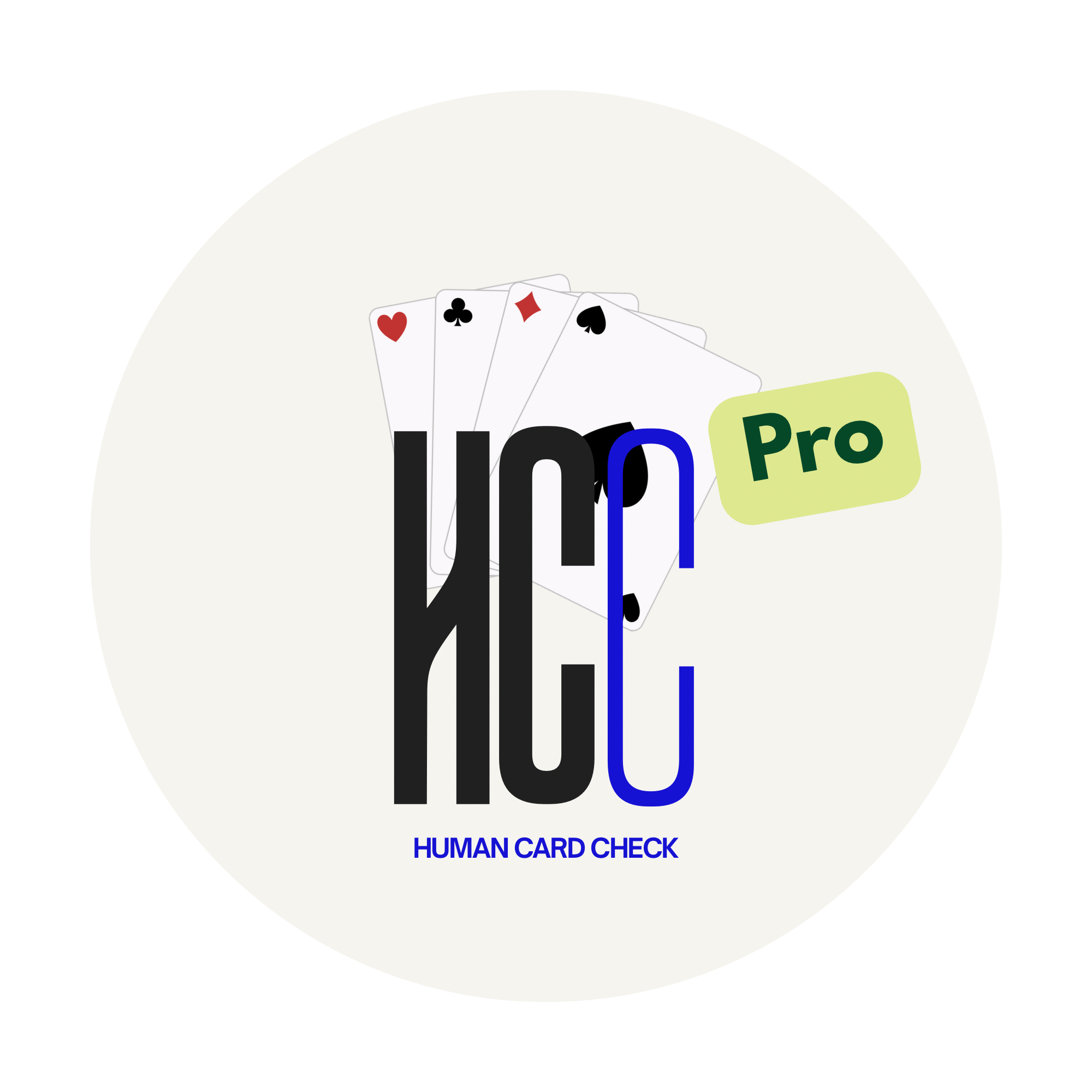 Logo Human Card Check Pro plugin WordPress